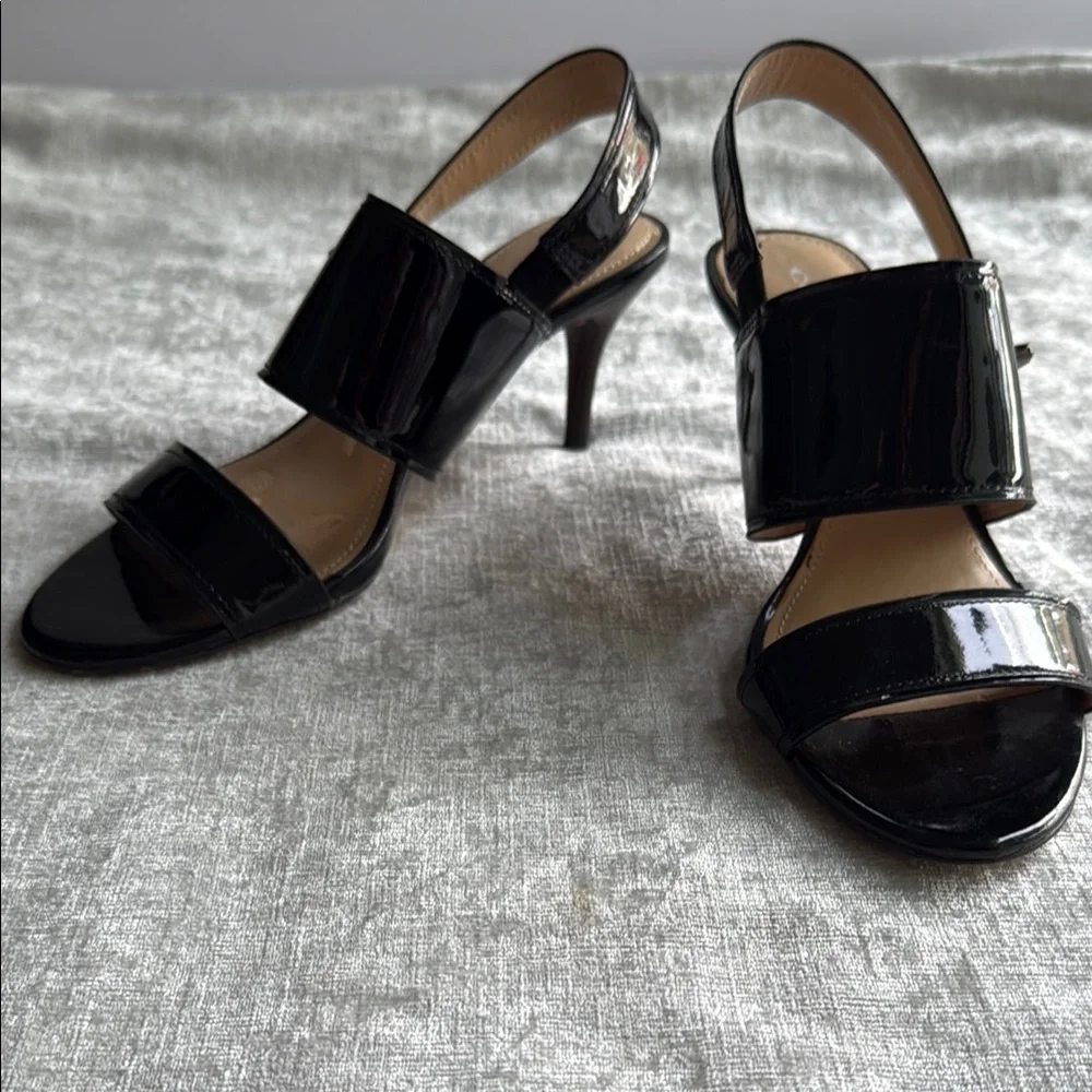 Coach Black Stiletto Heels with Pointed Toe (6.5)
